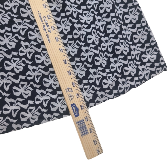 J. Crew Factory Bow Tie Peter Pan Cap Sleeve Dress - Picture 3 of 8